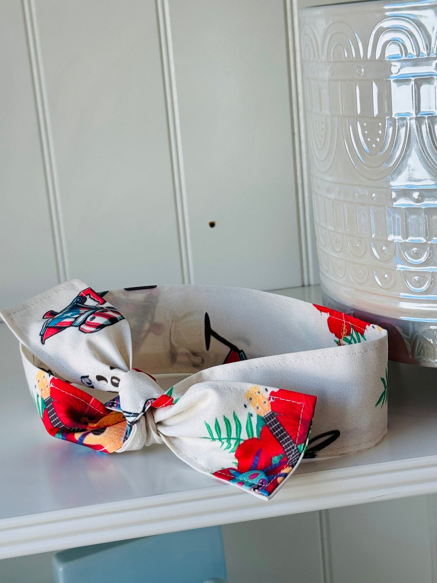 Bandana ajustable por la mañana café